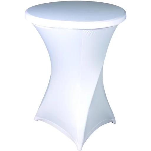 "table cover - white image"