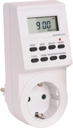 "Promax timer digital white image"