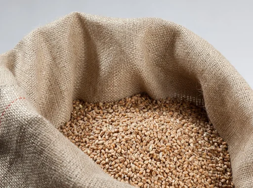 "Jute bags, 50 kg, fine mesh, 5 pieces image"