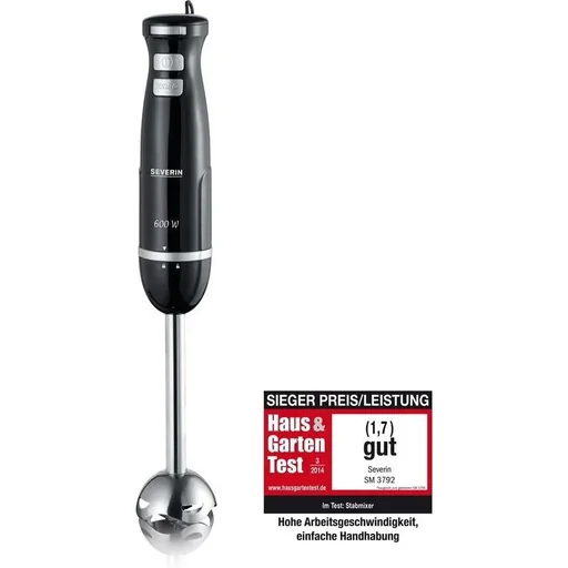 "Hand blender - 600 watts - black image"