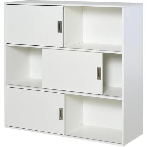"Bookcase, white image"
