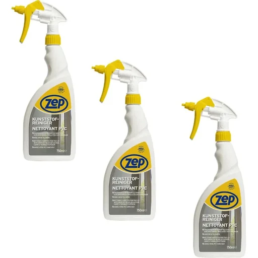 "Plastic Cleaner - 750 ml x 3 pieces - Value Pack - 3 pieces image"