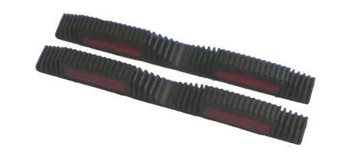 "Door edge protectors with reflectors, set of 2 image"