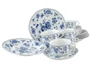 Alba Royal Blue Flower 18-piece coffee service