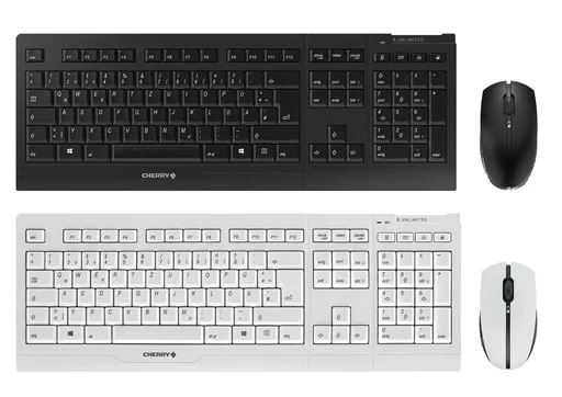"Wireless keyboard and mouse set B.UNLIMITED 3.0 black image"
