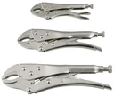 Universal grip pliers set, 3 pieces