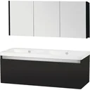 Bathroom furniture Stripe 120cm - black