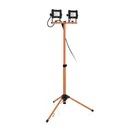 LED double tripod floodlight with 2 x 10 watts