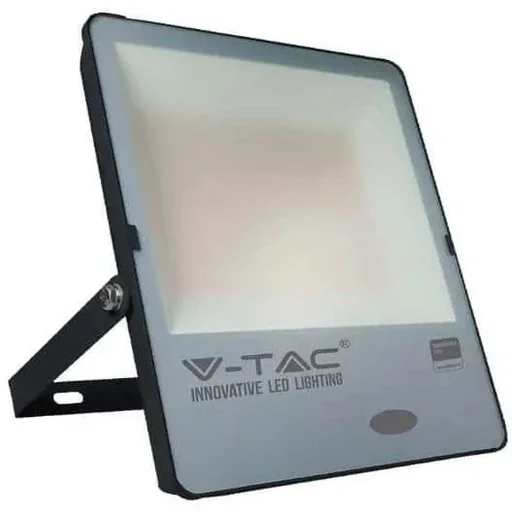 "VT-167S LED Floodlight with Day/Night Sensor - 150 W - 15000 Lm - 3000K - Black image"