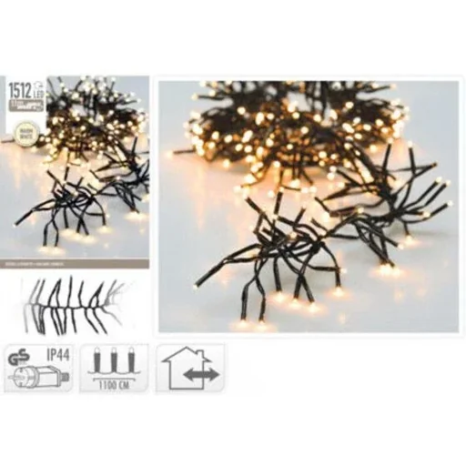 "Christmas lights - 11 meters - Microcluster - 1512 LED - Indoor and outdoor image"