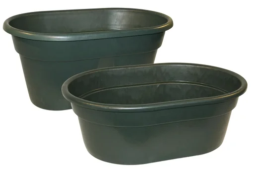 "Pasture drinking trough approx. 150 l, without drain plug, L 102 x W 73 x H 36 cm, weight 13.5 kg image"