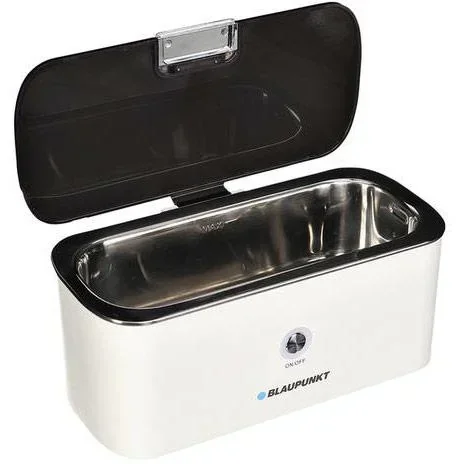 "Ultrasonic Cleaner -30W - 400 ml - White image"