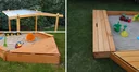 Seat box for sandpit MULTI