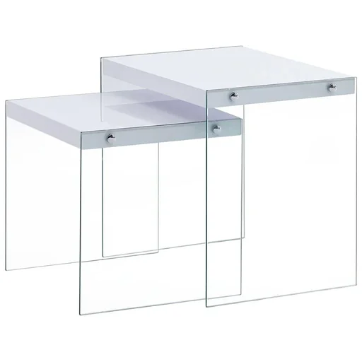 "2-piece placemat MDF white image"
