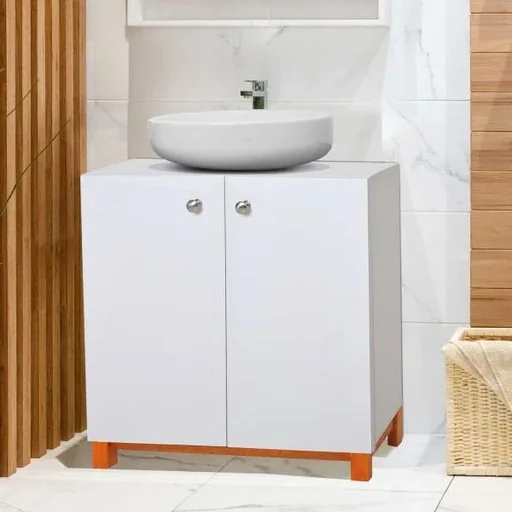 "Bathroom cabinet bathroom base cabinet bathroom furniture white image"