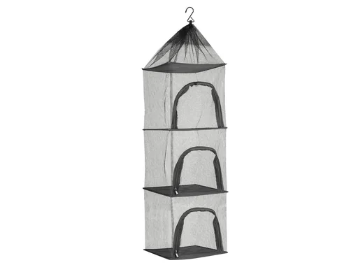"Camping hanging shelf, 3 shelves, 30 x 30 x 110 cm image"