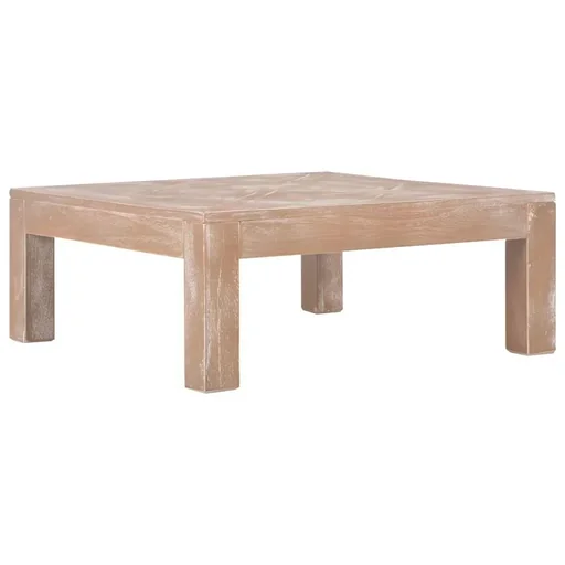 "Coffee table 70x70x28 cm solid pine image"