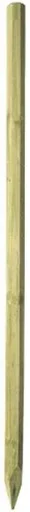 "Wooden fence posts 6 x 200 cm, 252 pieces - ideal for fence construction image"