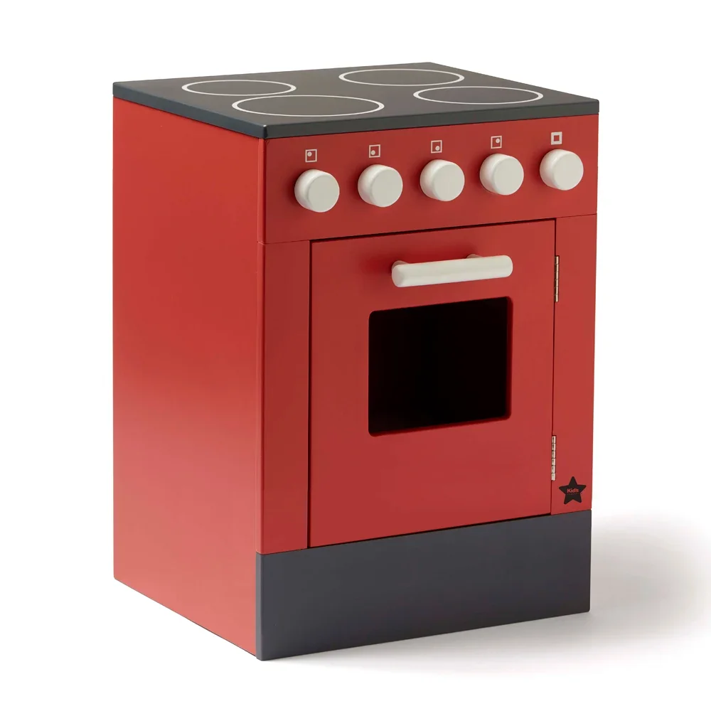 "Kids Concept speelfornuis hout rood image"