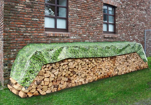 "All-purpose tarpaulin WILD VINE 1.5 x 6m image"