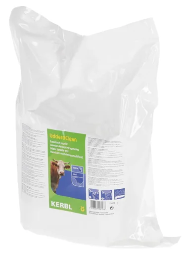 "Udder cloth UdderoClean moist in refill bag - 1000 sheets image"