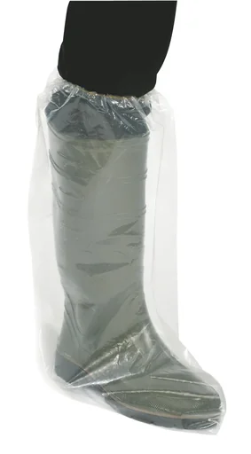 "Disposable overshoes with elastic band, 100 pieces image"