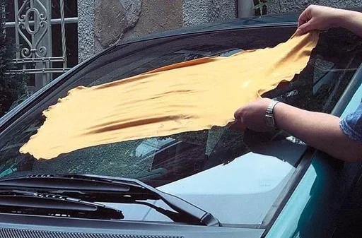 "XXL giant soft chamois leather, 45 x 70 cm image"