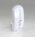 LED night light with motion detector and twilight sensor