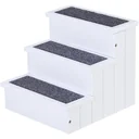 Pet stairs with 3 steps