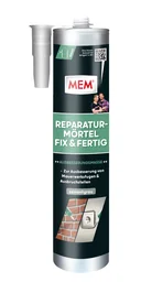 Reparatiemortel, Fix & Klaar, cementgrijs, koker 300 ml