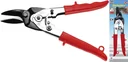 Sheet metal shears, left and straight cutting