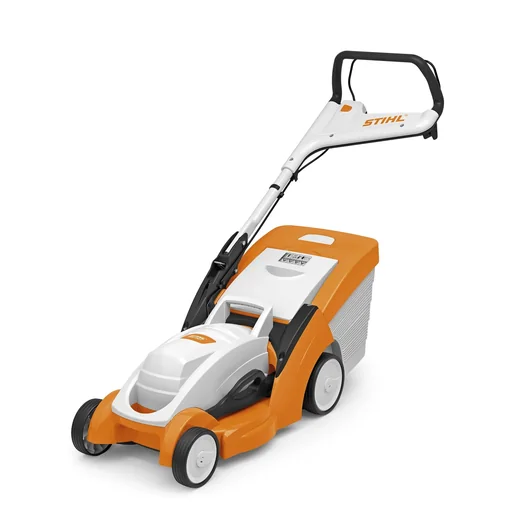 "Electric lawn mower RME 339C, cutting width 37 cm, grass catcher 40 liters image"