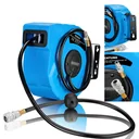 Pneumatic hose reel 10m quick coupling 3/8