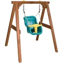 Baby swing brown with seat