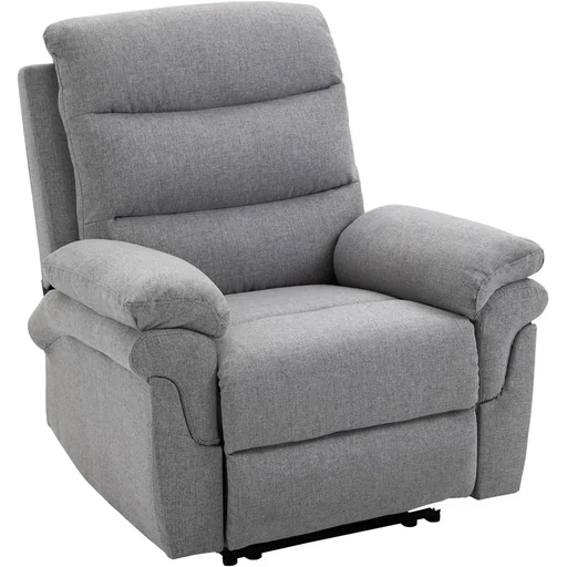 "Relaxing chair with reclining function, single sofa, adjustable lounger, 165° tiltable, recliner chair, TV chair for the living room image"