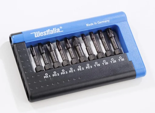 "Bit Box Westfalia Torsions Bit Set 10-piece image"