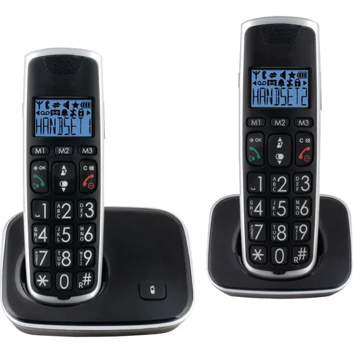 "DECT telephone black/silver image"