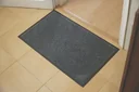 Antibacterial doormat with non-slip rubber coating