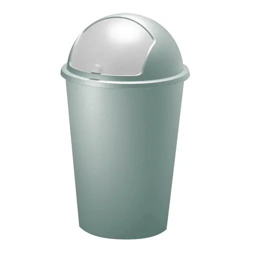 "Mint plastic waste bin 50L image"