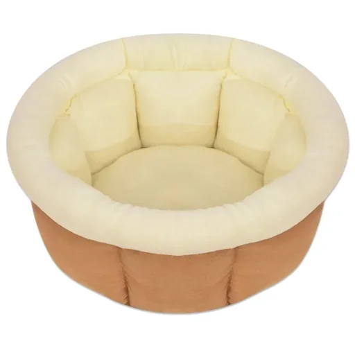 "Dog basket size L beige image"