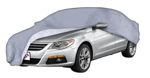 "All-weather car cover - Size 9 - 465x180x165cm - PVC coated image"