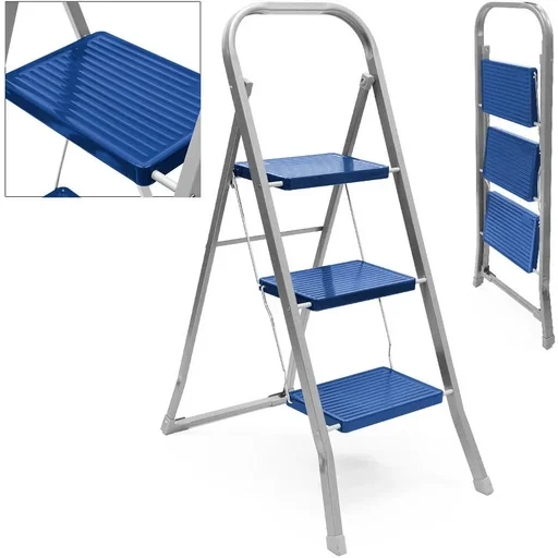 "Household ladder folding stairs - 3 steps - max. 150 kg image"
