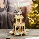 Wooden Christmas pyramid 42cm