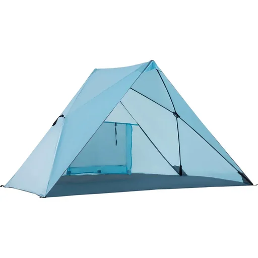 "Beach tent - UV protection - Blue - 210 x 147 x 120 cm image"