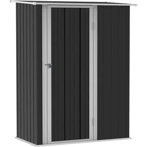 "Garden shed - steel - 142 x 84 x 189 cm image"