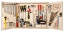 Large professional tool cabinet, 43 pieces