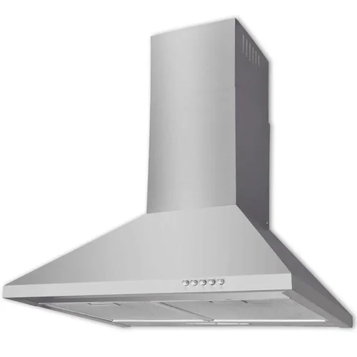 "600 mm stainless steel extractor hood image"