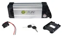 Lithium Ion Battery 36 Volt 10 Ah SILVER FISH E-Bike E-FUN