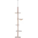 Height-adjustable scratching post