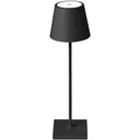 VT-7703 Table Lamp - 4000K - Dimmable via Touch - Rechargeable - Black